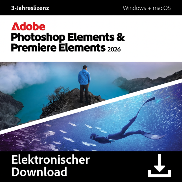 Adobe Photoshop i Premiere Elements 2022 | dla Windows / Mac