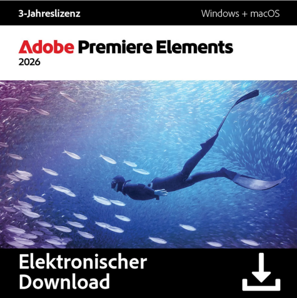 Adobe Photoshop i Premiere Elements 2022 | dla Windows / Mac